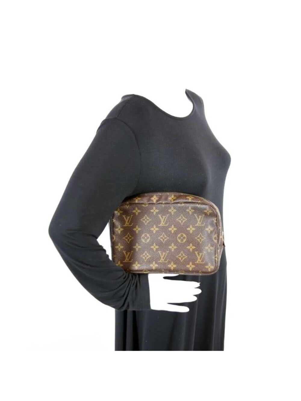 Louis Vuitton Monogram Trousse Toilette 23 Cosmetic Pouch Vanity Case - Picture 2 of 10